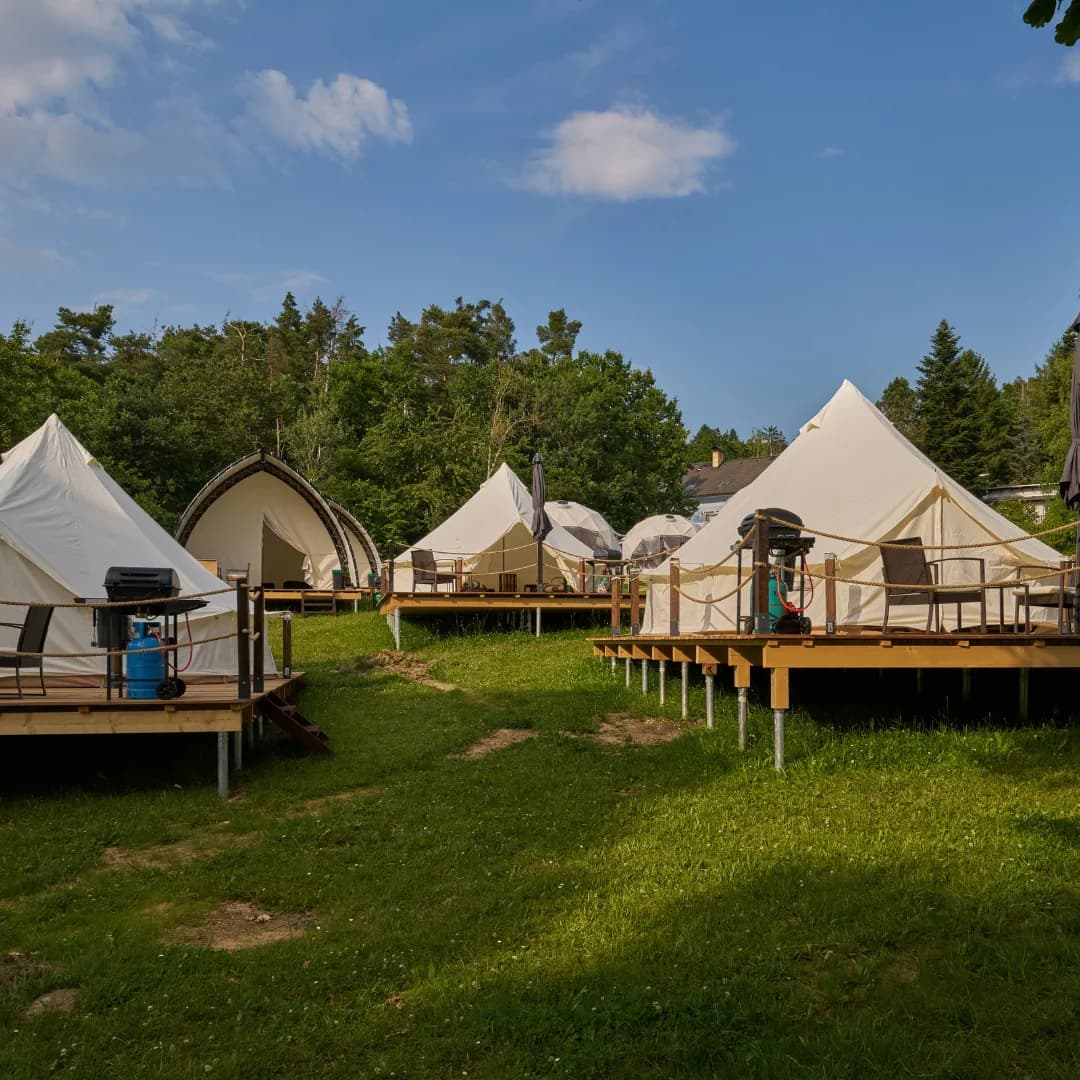 Areál Glamping Slapy